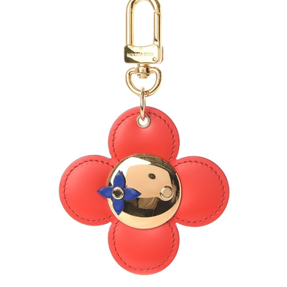 🌺 Marvelous LOUIS VUITTON Vivienne Head Bag Charm Keychain